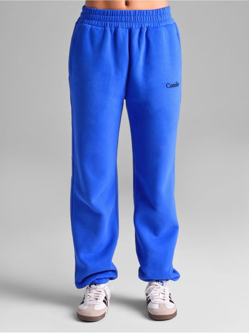 Comfrt Cobalt Blue TRAVEL SWEATPANTS LARGE NWT